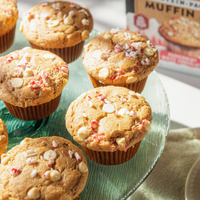 Peppermint White Chocolate Muffin Mix