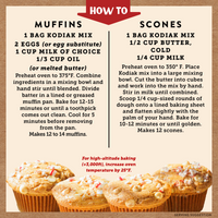 Peppermint White Chocolate Muffin Mix