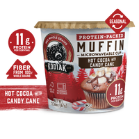 Hot Cocoa with Candy Cane Muffin Cup