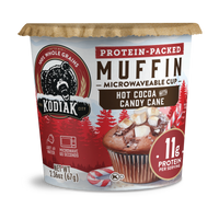 Hot Cocoa with Candy Cane Muffin Cup