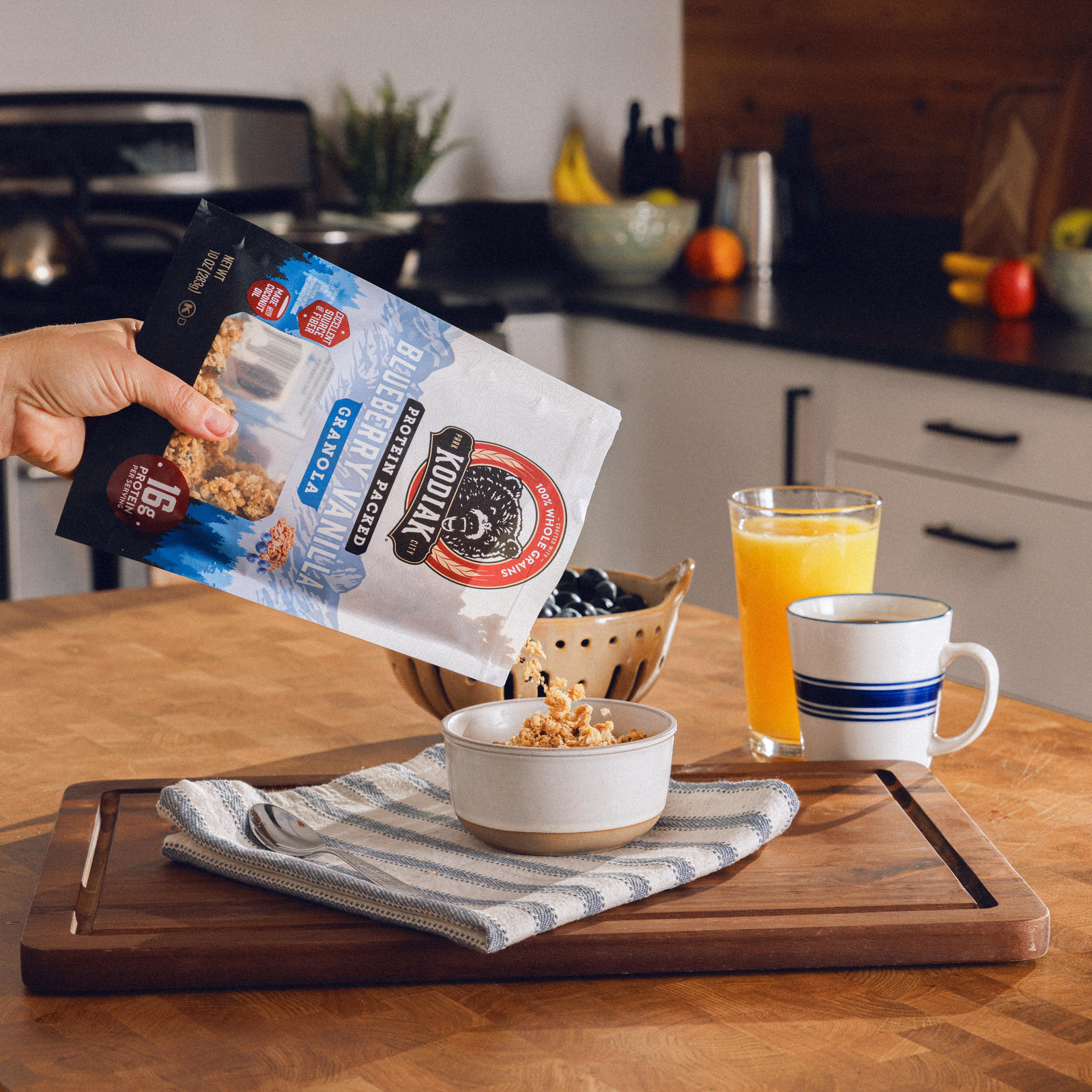 Blueberry Vanilla Granola