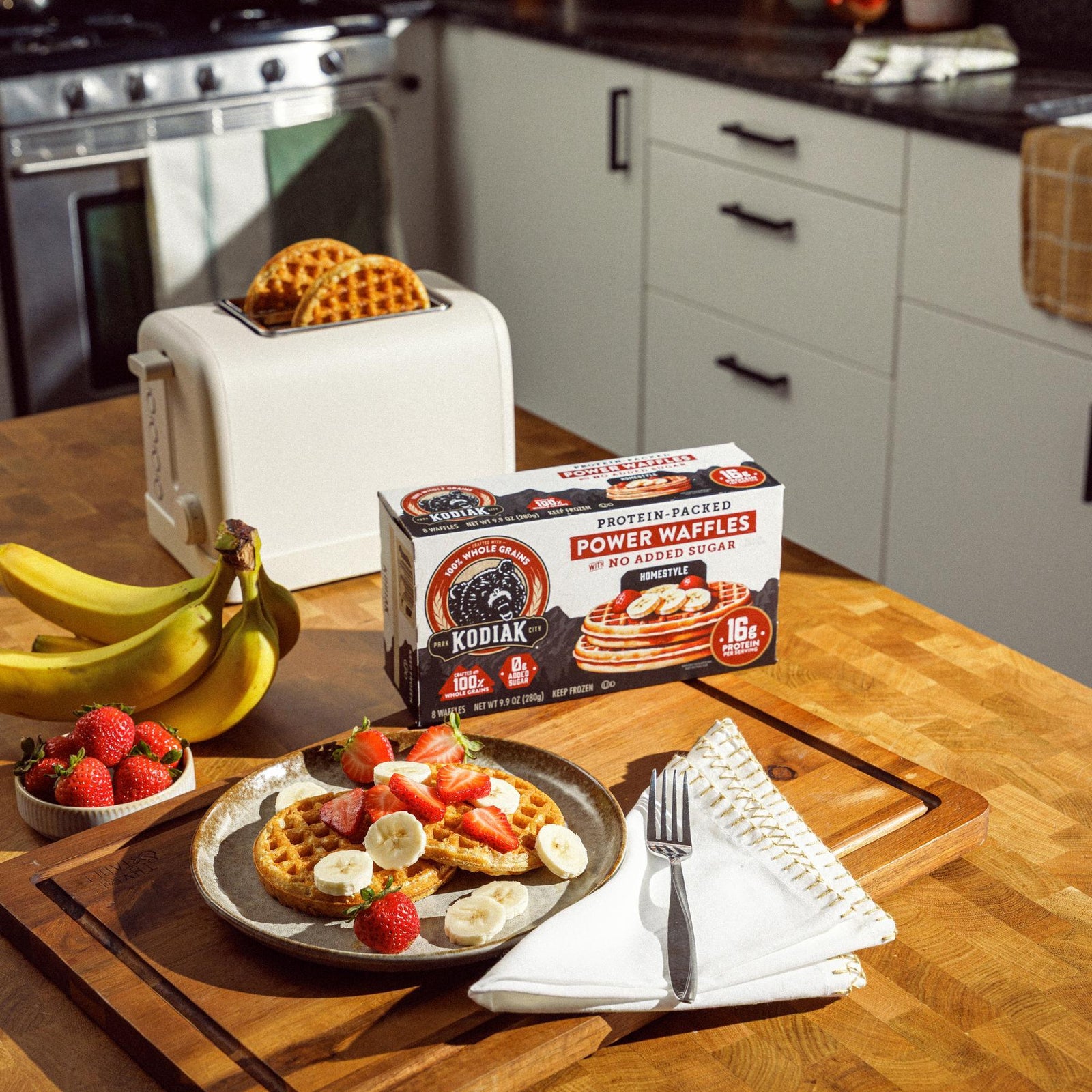 Homestyle Power Waffles