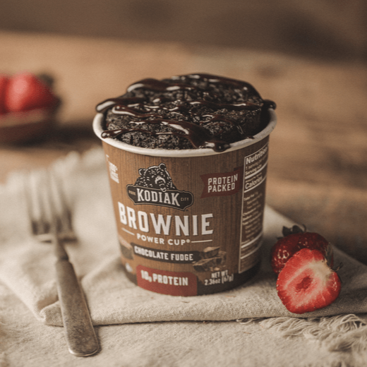 Chocolate Fudge Brownie Cup Delicious and Nutritious Treats by Kodiak®
