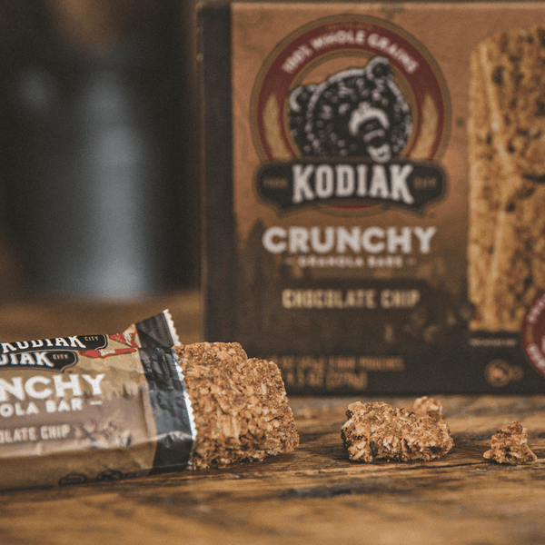 Granola Bar Crunchy Chocolate Chip Flavor Kodiak®