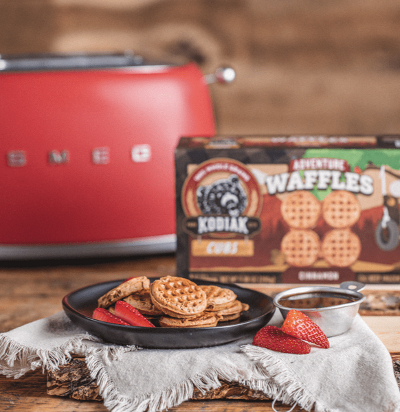 Kodiak Kids Cinnamon Waffles 6 ct. Kodiak®