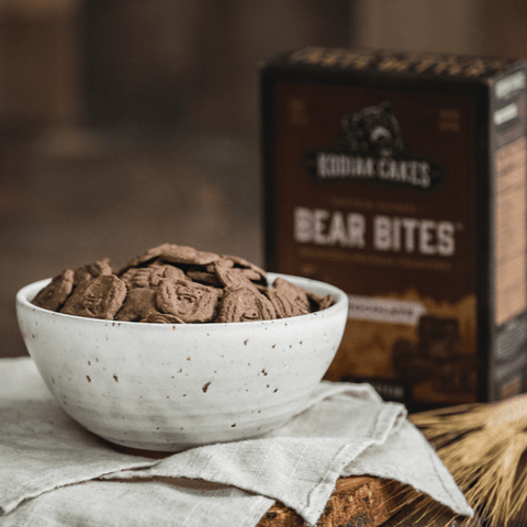 Chocolate Graham Cracker Bear Bites