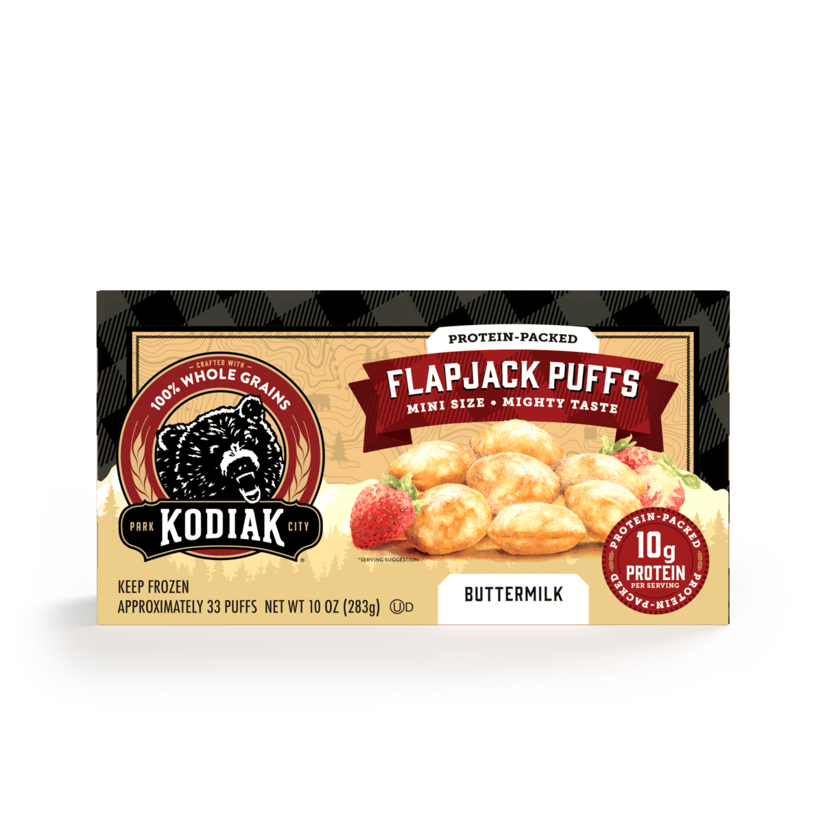 Buttermilk & Vanilla Flapjack Puffs – Wholesome Snack | Kodiak®