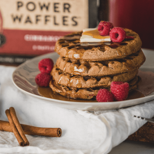 Cinnamon Waffles Power Waffles Kodiak®