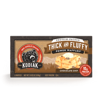 Chocolate Chip Thick & Fluffy Power Waffles front