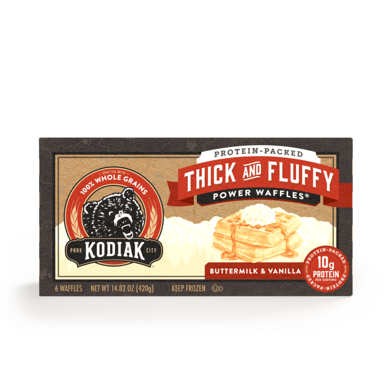 Kodiak Waffle Buttermilk & Vanilla Thick and Fluffy Kodiak®